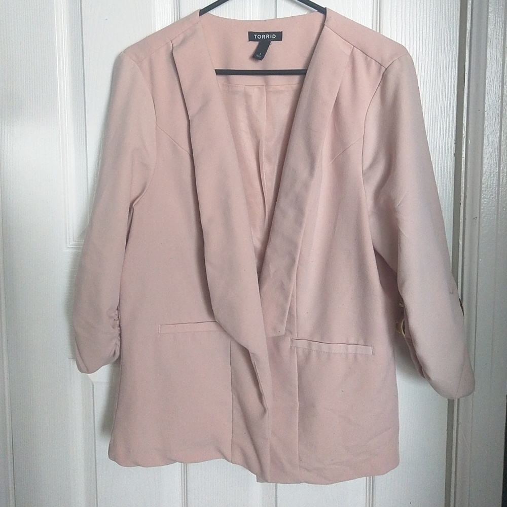 Torrid Blush Blazer Size 1 / 1x / 14 / 16